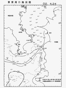 東京湾口海況図(2002/04/24)