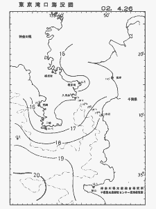 東京湾口海況図(2002/04/26)