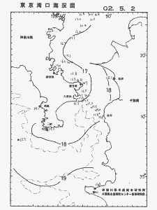 東京湾口海況図(2002/05/02)