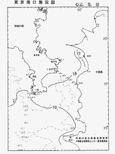 東京湾口海況図(2002/05/09)
