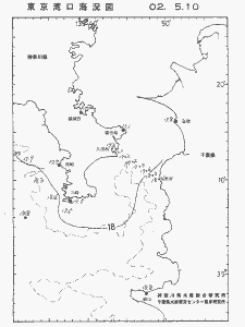 東京湾口海況図(2002/05/10)