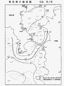 東京湾口海況図(2002/05/15)