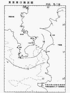 東京湾口海況図(2002/05/18)