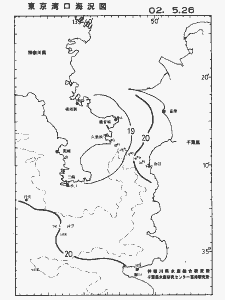 東京湾口海況図(2002/05/26)