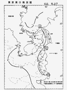 東京湾口海況図(2002/05/27)
