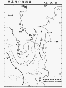 東京湾口海況図(2002/06/02)