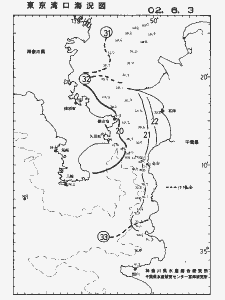 東京湾口海況図(2002/06/03)