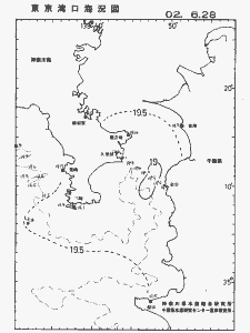 東京湾口海況図(2002/06/28)