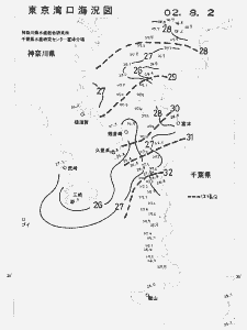 東京湾口海況図(2002/08/02)