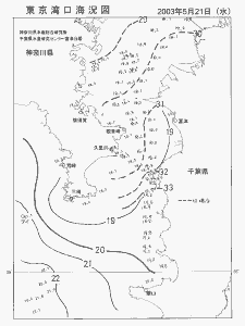 東京湾口海況図(2003/05/21)