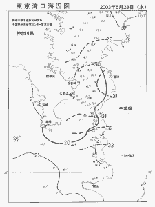 東京湾口海況図(2003/05/28)