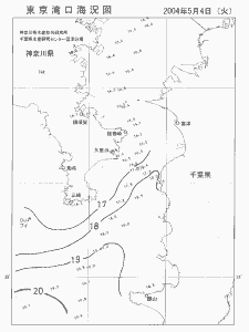東京湾口海況図(2004/05/04)