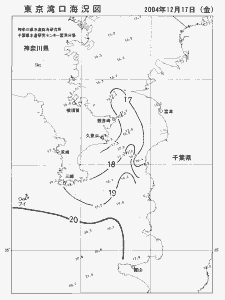 東京湾口海況図(2004/12/17)