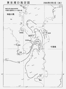 東京湾口海況図(2005/02/02)
