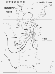 東京湾口海況図(2005/02/17)