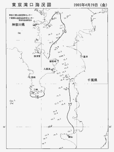 東京湾口海況図(2005/04/29)