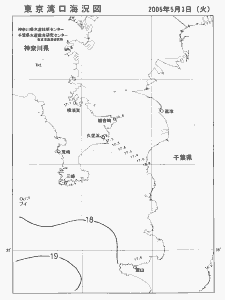 東京湾口海況図(2005/05/03)