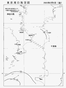 東京湾口海況図(2005/05/06)