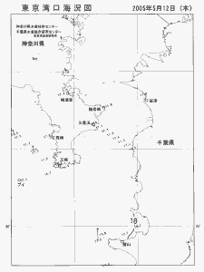 東京湾口海況図(2005/05/12)
