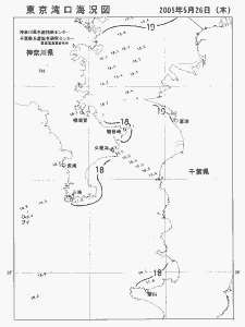東京湾口海況図(2005/05/26)