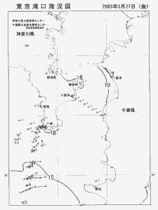 東京湾口海況図(2005/05/27)