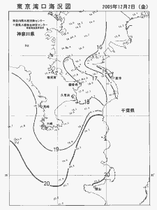 東京湾口海況図(2005/12/02)