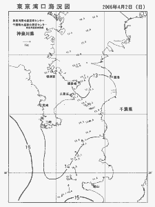 東京湾口海況図(2006/04/02)