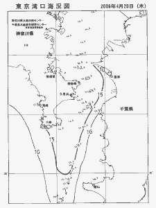 東京湾口海況図(2006/04/20)