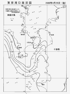 東京湾口海況図(2006/04/28)