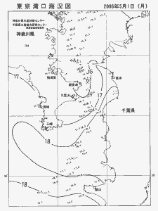 東京湾口海況図(2006/05/01)