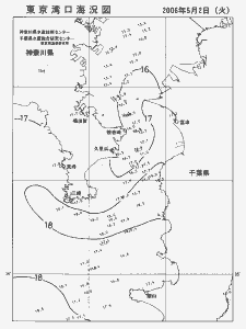 東京湾口海況図(2006/05/02)