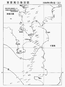 東京湾口海況図(2006/05/06)