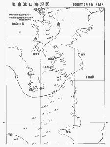 東京湾口海況図(2006/05/07)