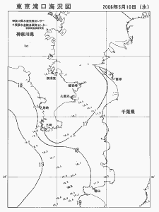 東京湾口海況図(2006/05/10)