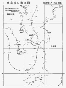 東京湾口海況図(2006/05/12)