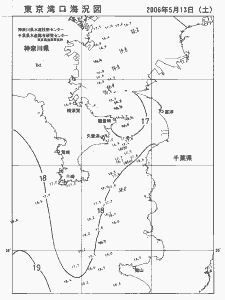 東京湾口海況図(2006/05/13)