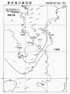 東京湾口海況図(2006/05/15)