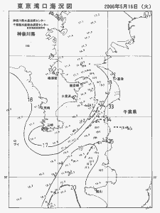 東京湾口海況図(2006/05/16)