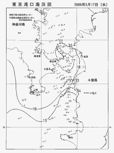 東京湾口海況図(2006/05/17)