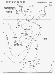 東京湾口海況図(2006/05/18)