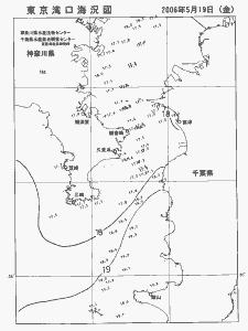 東京湾口海況図(2006/05/19)