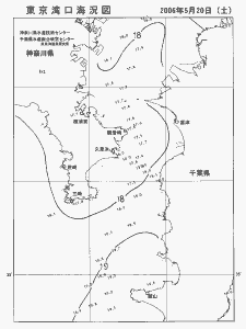 東京湾口海況図(2006/05/20)