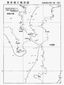 東京湾口海況図(2006/05/21)