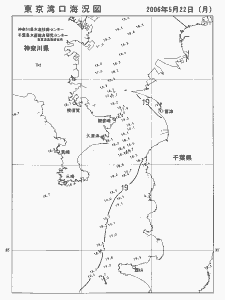 東京湾口海況図(2006/05/22)