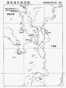 東京湾口海況図(2006/05/25)