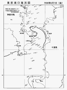 東京湾口海況図(2006/06/02)
