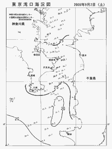 東京湾口海況図(2006/09/02)