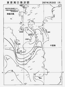東京湾口海況図(2007/02/26)