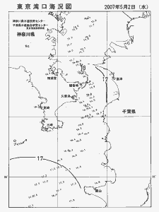 東京湾口海況図(2007/05/02)