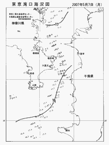 東京湾口海況図(2007/05/07)